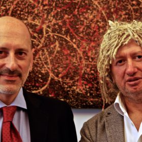 Prof. Massetti con i Maestro Maurizio Mastrini (2)