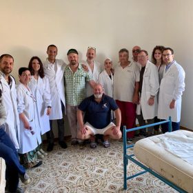 Medici, volontari e pazienti - Pianosa 2019